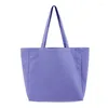 Shopping Bags Shopper Tote Bag Hobo Large Capacity Handbag White/Black/Beige/Purple/Rose Red/Green/Blue/Original Color