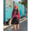 Skirts MEXZT Y2K Mini Women Harajuku Streetwear Black Pleated Skirt Korean Fashion School Uniform Kawaii High Waist A Line