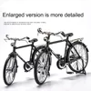 DIY Retro Bisiklet Model Süsleme Alaşım Metal Mini Bisiklet Sürgülü Montajlı Sürüm Toplama Hediyeler Çocuklar İçin Oyuncaklar Yetişkin Erkekler 240125
