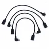 Computer Cables Connectors S Micro Usb 2.0 5Pin Male To Mini Female Extension Connector Long Plug 90 Degree Down Up Right Left Angled Otcfr