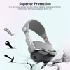 CASEiST VR Case Headset Glasses Protection TPU Silicone Multi Colors Clear Transparent Protective Cover Gaming Virtual Reality Accessories For Apple Vision Pro