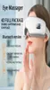 Elektrisk vibration Bluetooth Eye Massager Eye Care Device Wrinkle Trötthet Relieve VIBATION MASSAGE COMPRESS THERAPY GLASS9485256