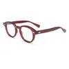 Monture de lunettes optiques hommes femmes Johnny Depp LEMTOSH lunettes Vintage ordinateur acétate Spectacle pour homme lentille claire y240131