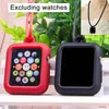 Watch Bands For Apple Necklace Pendant Durable Lightweight With Buckle Accessory Protector Sport Solid Silicone All-inclusive Hanging Neck