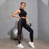 Kvinnors leggings Sexig yogapants Gym Hög midja Push Up Fitness Kvinnlig fast färg Kvinnors byxor Sportstrumpbyxor