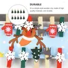 Cadres 30 pcs épingles de Noël pince en bois coloré porte-po mini pinces à vêtements pinces en bois pince en bois