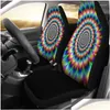 Car Seat Covers Ers Set Of 2 - Front And Suv Custom Protector Accessory Drop Delivery Automobiles Motorcycles Interior Accessories Otv0E