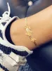 Anklets Customized Name Anklet for Women Personalized Gold Color Stainless Steel Jewelry Custom Nameplate Bracelet With Heart Gifts YQ240208