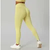 LU Pant Align Fitness i Moditin Nya sport leggings kvinnor snabba torr gymkläder ganska solida färgbyxor citron ll jogger lu-08 2024