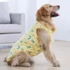 Odzież dla psa cienkie ubrania kamizelka letnia golden retriever przeciw hair strata krem ​​przeciwsłoneczna odzież pet podbita