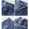 Jeans da uomo Sulee High Street Pantaloni larghi dritti versatili di marca di moda per uomo Abbigliamento Pantaloni in denim da uomo