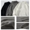 Jesienne zimowe męskie swobodne golf pullover męski sweetek długi rękaw Sweter koreański styl mody ciepły dzianin Sweter 240125