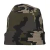 Berets Exército Militar Camo Camuflagem Bonnet Chapéu Casual Ski Skullies Beanies Chapéus para Homens Mulheres Tricô Quente Head Wrap Cap