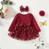 Abiti da ragazza Bambini per ragazze Primavera Autunno Abito Bambino Bambino Dolce Principessa Infantile Moda Maglia Farfalla