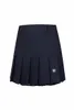 Korean Women's Golf Clothing Short Skirt Gentle and Fashionable All-match Brushed Pleated Skirt Lining Shorts 240122