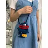 Waist Bags DIY Hand Woven Bag Wool Material Finished Sausage Mouth Mobile Phone Messenger For Girlfriend