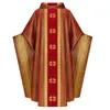 Vestidos casuais longos batinas para homens do clero sacerdote traje pulôver oração robe vestimentas impressas casula e roubou cristão