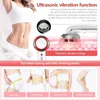 Ultrasons Cavitation EMS visage corps minceur masseur Lipo graisse Machine galvanique infrarouge ultrasons perte de poids 240118