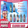 Originele cloud bar Tornado bladerdeeg 10000 vape 10k Wegwerpvaper 10000 Pod Apparaatbladerdeeg Oplaadbare e-sigaret Vape Pen versus POCO RM RM 10K RUB Light