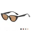 Sonnenbrille Mode Unregelmäßige Cat Eye Frau Marke Designer Kleine Rahmen uv-beständig Sonnenbrille Weibliche Vintage Punk Hip Hop