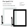 Для iPad 234 сенсорный экран A1395 A1396 A1397 A1416 A1430 A1458 A1459 сенсорный экран планшета Сенсор Стеклянная панель9141707