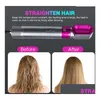 Övrigt hemträdgårdselektriskt hårtork 5 i 1 värmekam Matic Curler Professional Curling Iron Air Brush för hushållsstyling Drop D DH63C