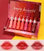 Köp en 6 läppstift 7 Makeup Color Plant Lipstick Lip Gloss Lip Stick Beauty Lips Makeup Långvarig läppstift Set 7 Days Gift4904845