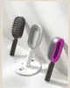 Boîtes de rangement Salon Massage démêlant peignes à cheveux cliquez sur brosse autonettoyante pour les femmes