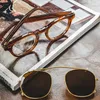 Maden Vintage-Brille mit rundem Rahmen für Herren, Amekaji, abnehmbare polarisierte Sonnenbrille, Markendesigner-Brillen, Fashion Eye 240119