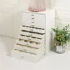 Jewelry Pouches Big Size Multi Layered Box Drawer Ring Necklace Bracelet Storage Boxes Organizer Earrings Display Accessories