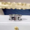 42w9 Роскошные ювелирные кольца, весенний комплект, пара двухсторонних бриллиантов для мужчин и женщин, влюбленных в одном стиле, роскошное кольцо из 18-каратного розового золота 6opt