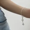 Linkarmbanden ANENJERY Geknoopte kleine balarmband voor vrouwen Manchet Vakantiegeschenken Feestsieraden Kleindochter Verjaardag