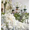 32 искусственные бабочки орхидеи поддельные цветы фаленопсиса 6 шт. искусственные стеблевые растения орхидеи для свадьбы украшение дома 240202