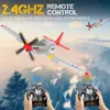 P51D RC Airplane One-key Aerobatic 2-Ch/4-Ch RC Plane RTF Mustang Aircraft W/Xpilot Stabilization System 761-5 RTF 240118