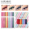 HANDAIYAN Kleur Eyeliner Gelpotlood 12 kleuren / doos Matte gekleurde eyelinerpen Waterdichte make-up Wit Oranje Kleurrijke cosmetica240129