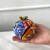 Resin Apple Figurines for Home and Office Decoration Painted Fruit Art Deco Graffiti Desk Interior Accessories Bedroom Items 240129