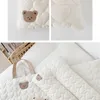 Ins – oreiller coréen pour enfants en bas âge, broderie d'ours, oreillers doux et lavables pour dormir, ensemble de literie confortable, 240127