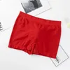 Damen-Nachtwäsche von Benmingnian, hochwertige große rote Unterwäsche, mittlere Taille, nahtlos, bequem, elastisch, Glück, Hochzeitsjahr