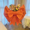 Big Bow Decorative Giant Bow Shop Door Decoration 4s Shop Car Wedding Party Festivitet Dekoration Jul 80 cm 240123