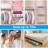 8/4 PACK Vacuum Bag Package Vacuum Storage Bags Space Saver for BeddingPillowsTowelClothes Travel Storage Bedroom Organizer 240125