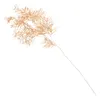 Kwiaty dekoracyjne sztuczny materiał kwiatowy dekoracje liści bambus liście sztuczne fałszywe aranżacja rzemieślnicza dekoruje złoto