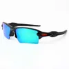 Utomhus Eyewear Sports Eyewears Outdoor Cycling Solglasögon UV400 Polariserade 1 Lins Cycling Glasögon MTB Bike Goggles Män Kvinnor Riding Sol Glasögon med Box Oo9271 Flak