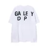 Gallary Dept Shirt Tshirt Designer Skjortor Mens Korta ärmar Kvinna Grafiska Tees Cottons toppar Summer Fashion Crew Neck Clothes Womens Black Casual Luxury Clothing