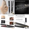 Curling Irons Professional Hair Straightener Curler Flat Iron Negative Ion Infrared Straighting Corrugation Care 230821 Drop Deliver Dhc4K