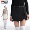 PGM Golf Women's Cotton Short Skirt Autumn and Winter Warm A-line Half Body Wrap Hip Skirts QZ096 240122