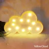 Night Lights Lovely Christmas LED Night Lights Party Decor Cloud Star Moon Creative Led Lamp Indoor Lighting for Home Desktop Kids Room Decor YQ240207