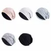 Berretti Donna Uomo Berretti spessi Cappelli Berretto largo sciatto Perdita di capelli Chemio Turbante Copricapo Copricapo unisex adulto