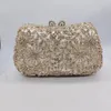 Femme argent blanc strass sac à main de mariage sacs de soirée cristal Minaudiere XIYUAN femmes strass bal sacs à main sacs de cocktail 240130