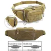 Tactical Men Waist Pack Nylon Hiking Phone Pouch Outdoor Sports Army Military Hunting Climbing Camping Belt Bags 240126