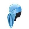 Berets Unisex Men Women Velvet Breathable Bandana Hat Durag Do Doo Du Rag Long Tail Hijab Headwrap Chemo Cap Bonnet Wrap Headwear